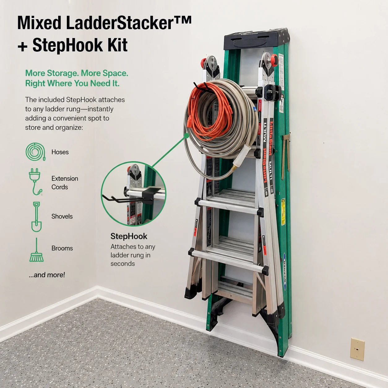 LadderStacker™ | 4 Kit Variations by Frank X Rathgeber