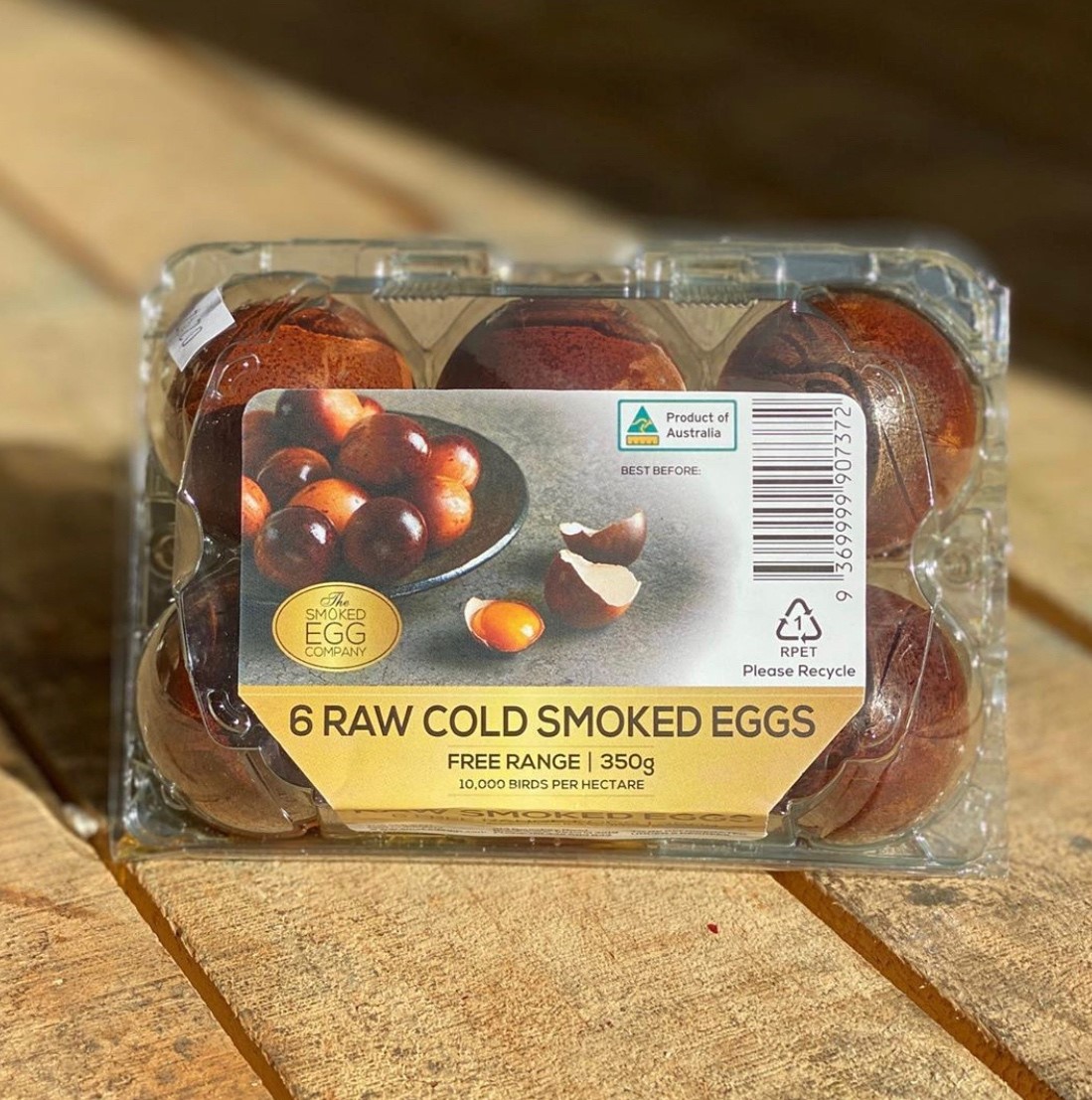 Cold Smoked Eggs by Julie K.