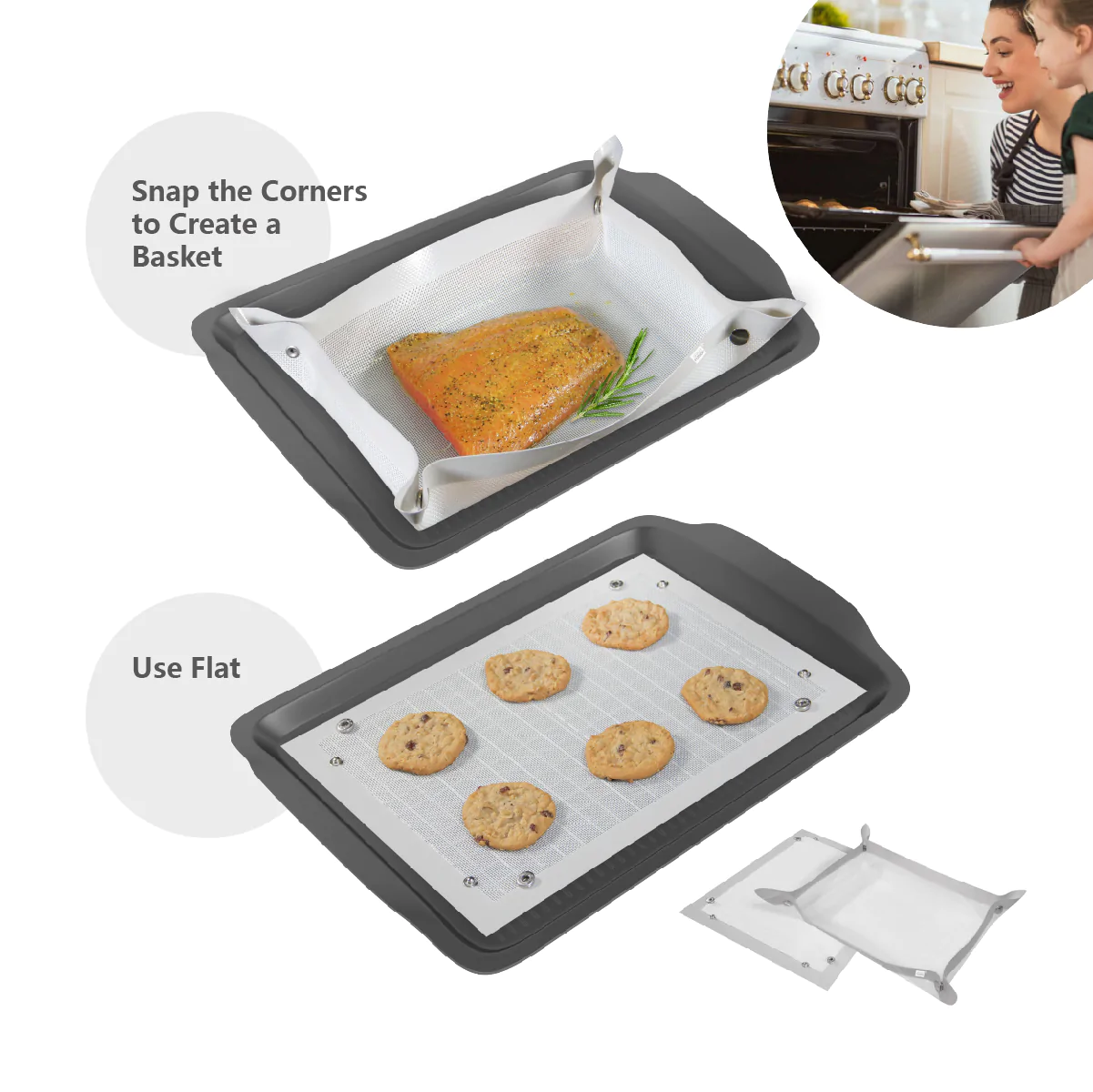 Leakproof Baking Mat by Talia Afoa