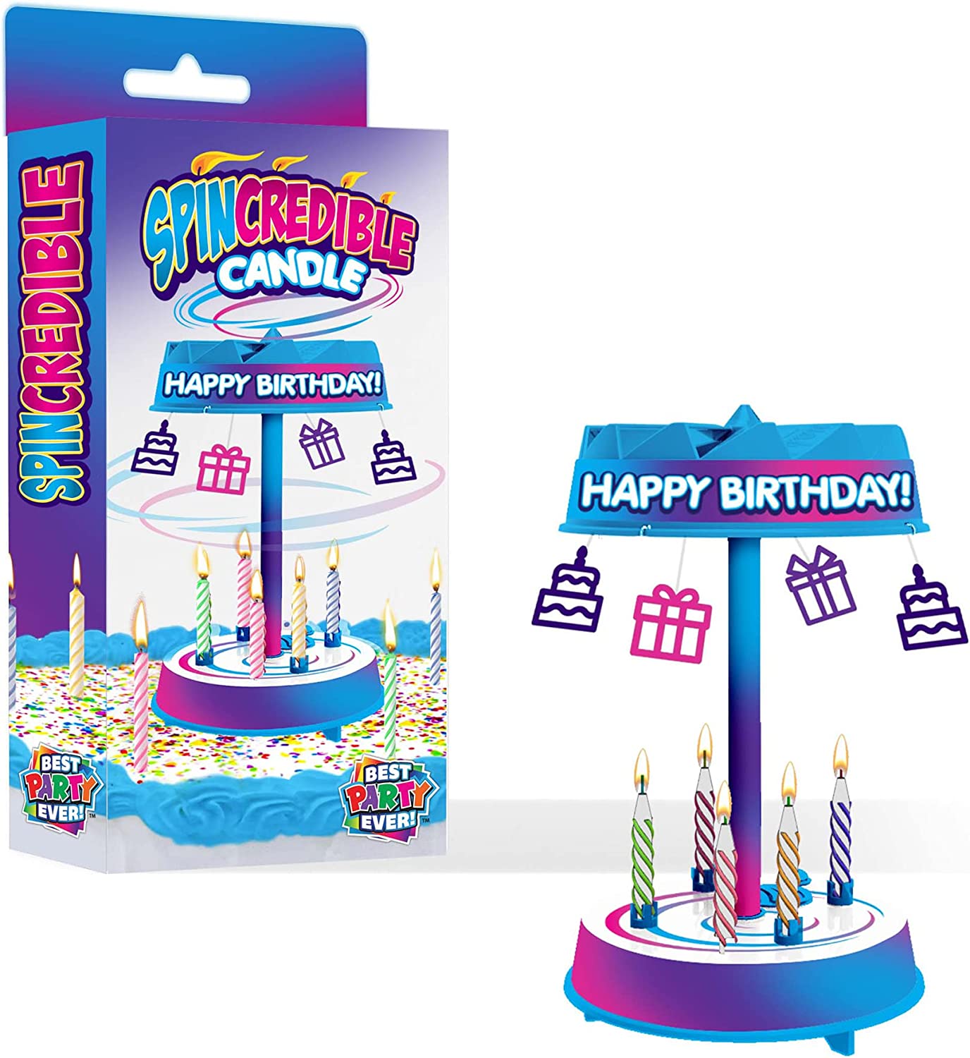 Spincredible Candle by Teresa Clark