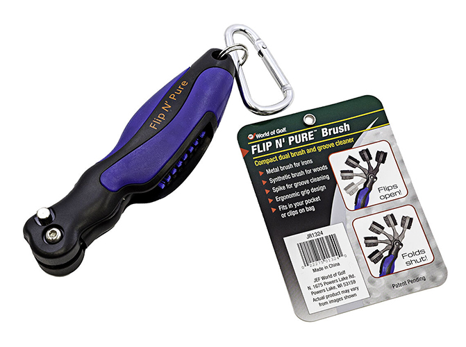 Flip N Pure Folding Golf Brush by Simon Touma