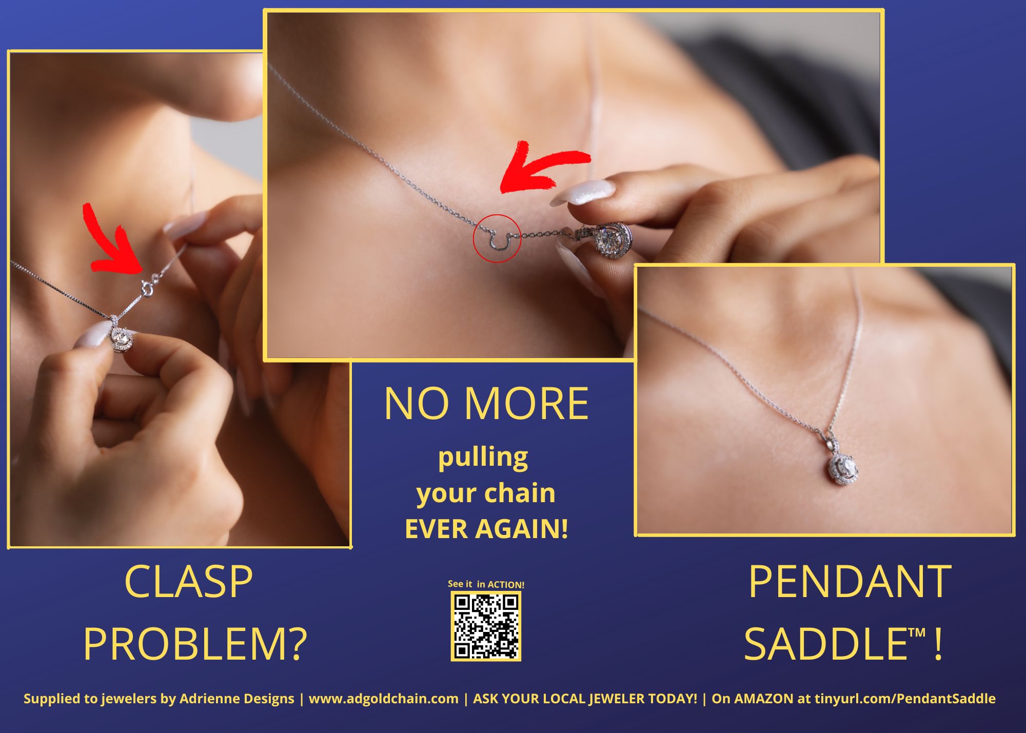 Pendant Saddle by Cigdem Delano