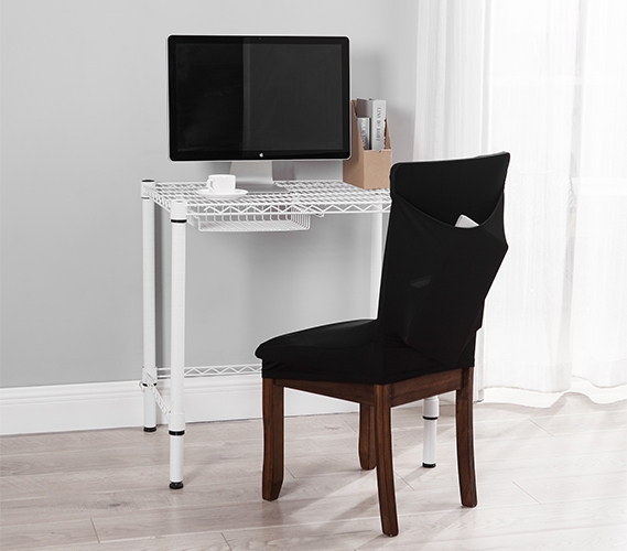 Chair Pouch (Black or White) by Courtney Laschkewitsch