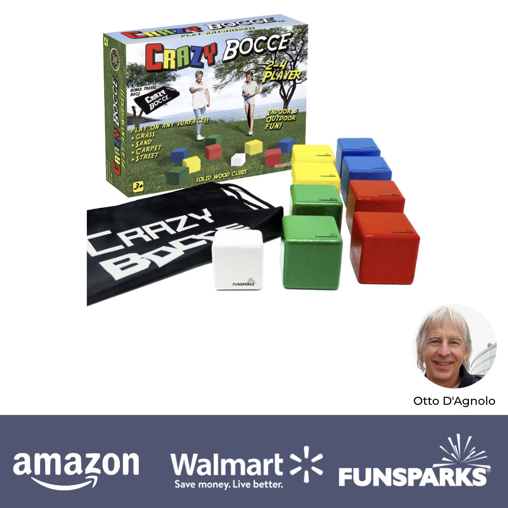 Crazy Bocce Invented by Otto D'Agnolo