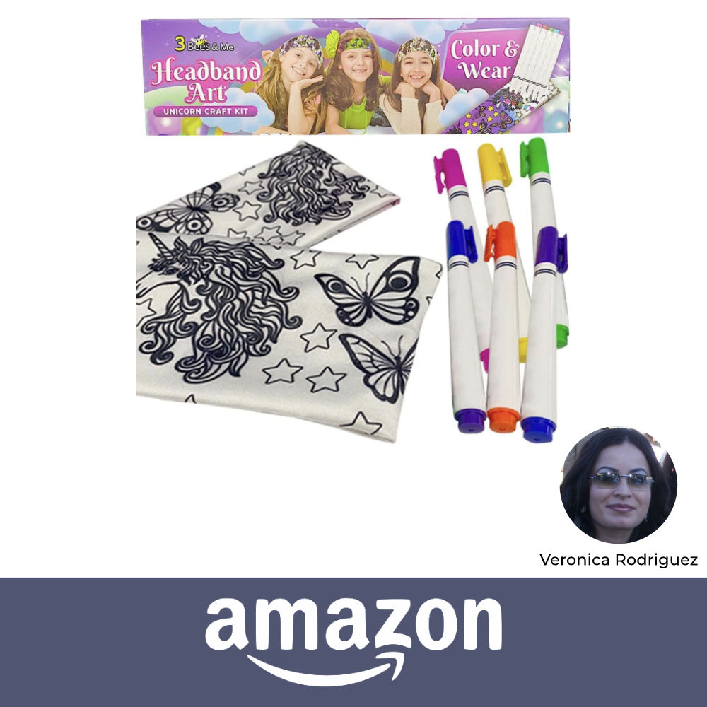 Unicorn Headband Craft Kit Invented by Veronica Rodriguez