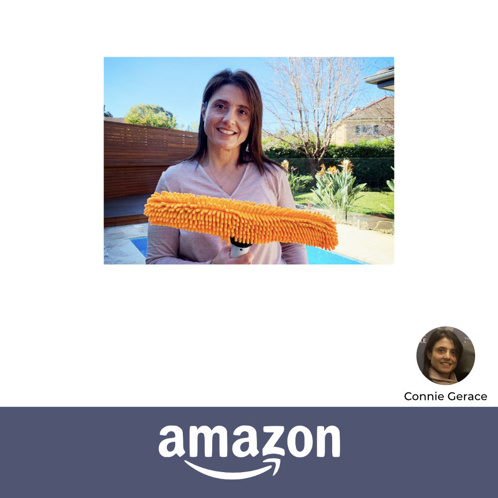 Microfiber Pool Broom Invented by Connie Gerace