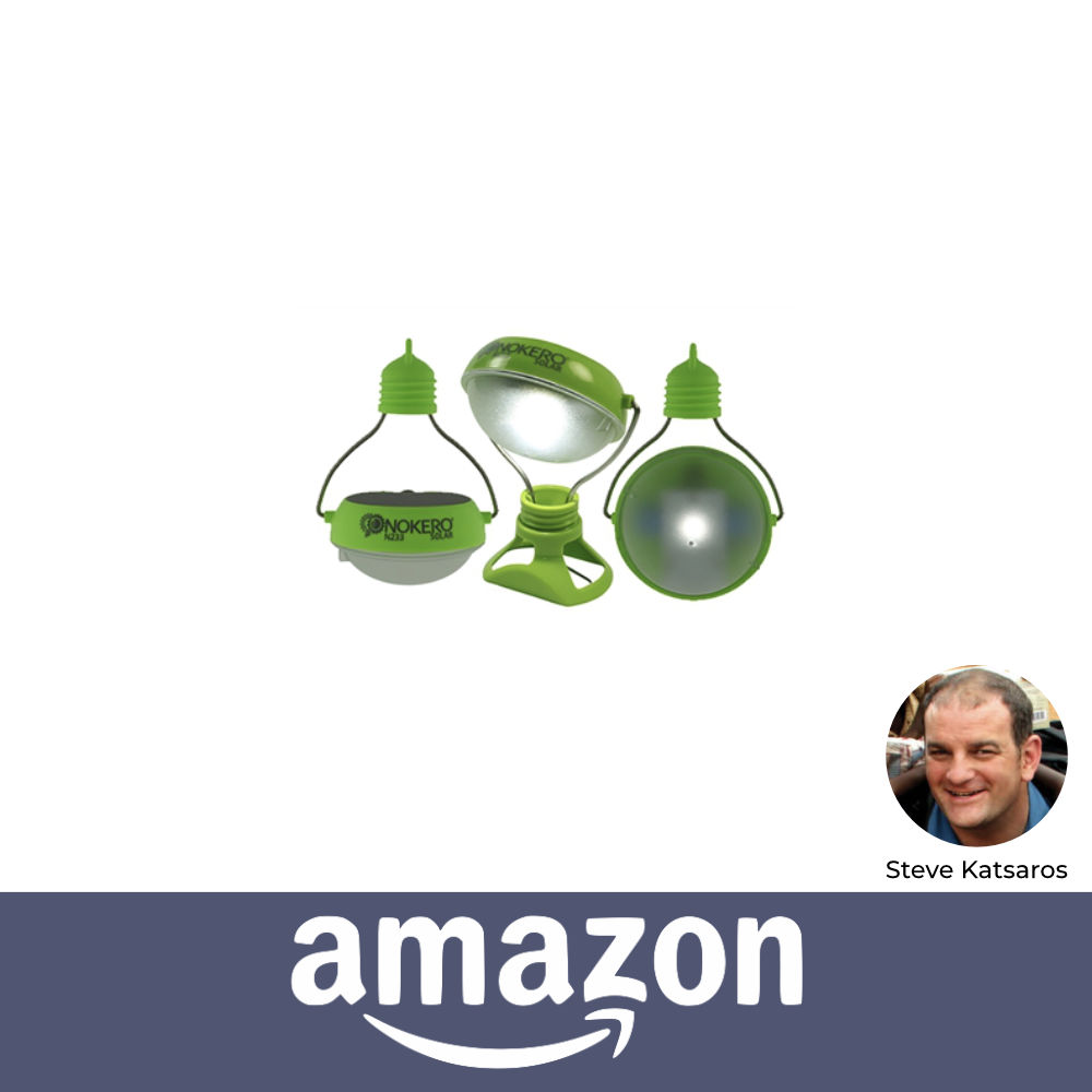 Nokero Solar Invented by Steve Katsaros