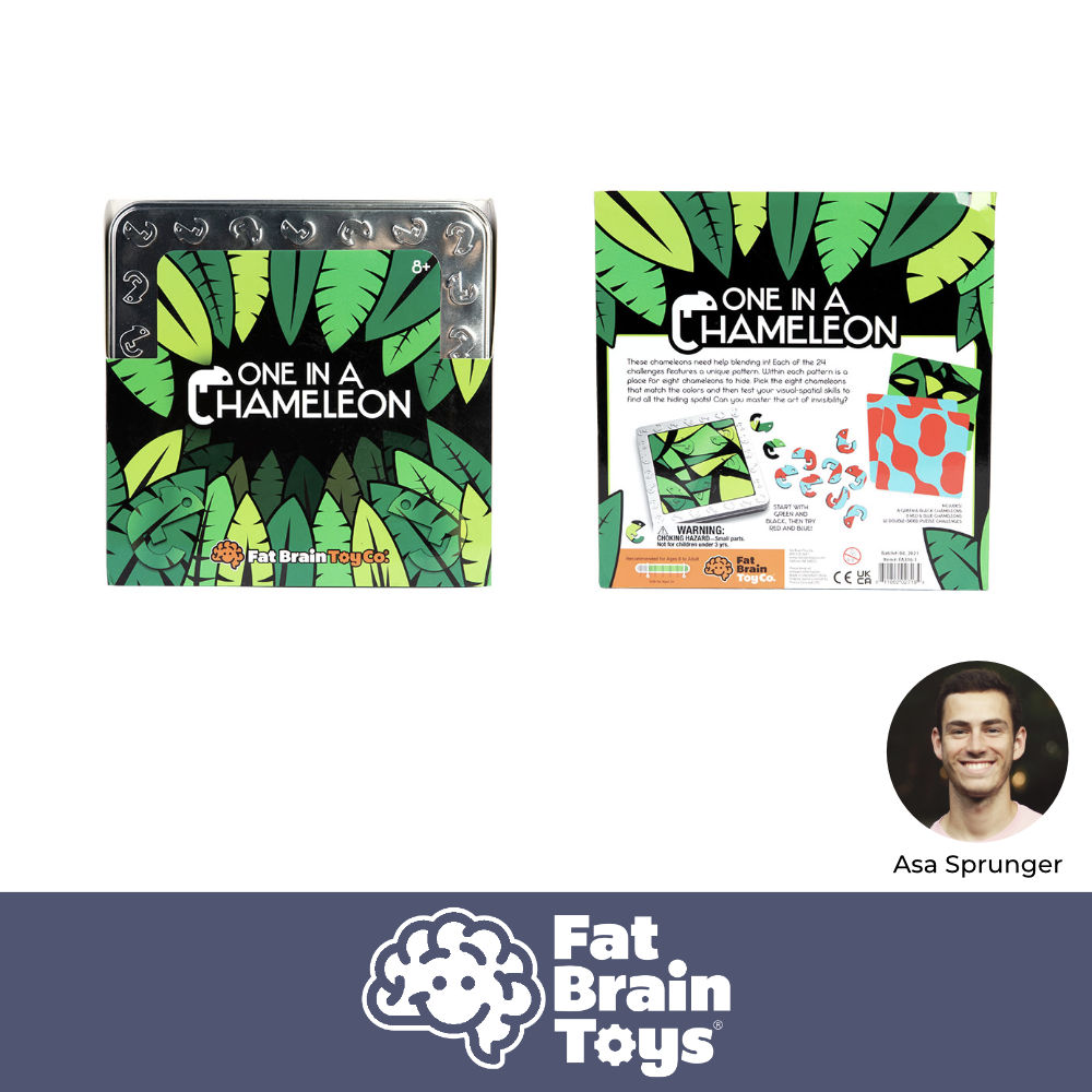 One In A Chameleon Invented by Asa Sprunger