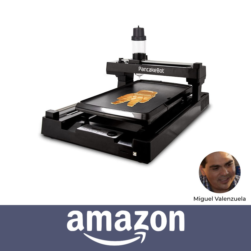 Pancake Bot Invented by Miguel Valenzuela