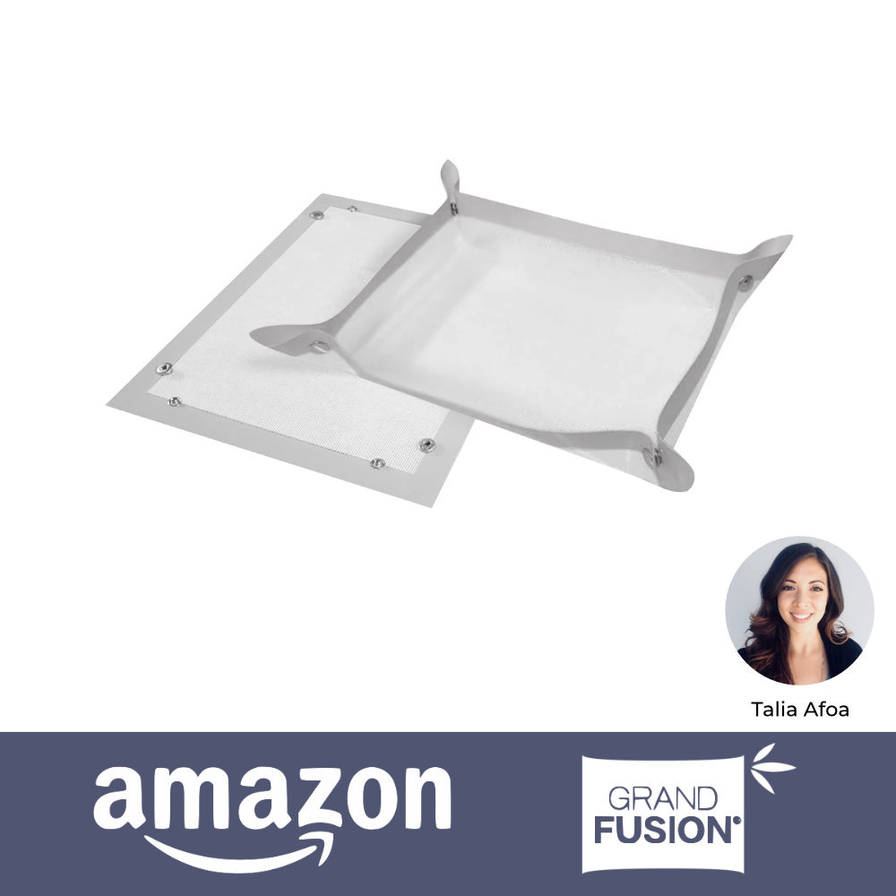 Silicon Leakproof Baking Mat Invented by Talia Afoa