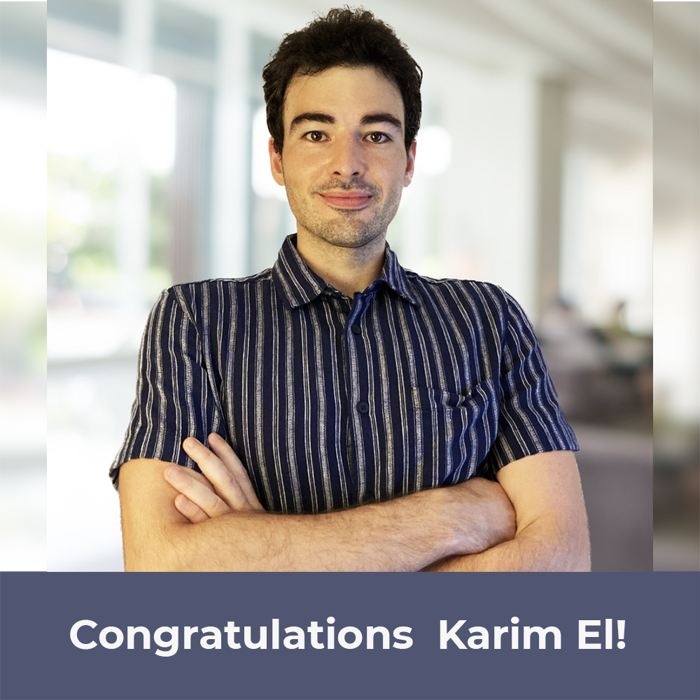 Karim El Najar congratulations testimonial template Karim El